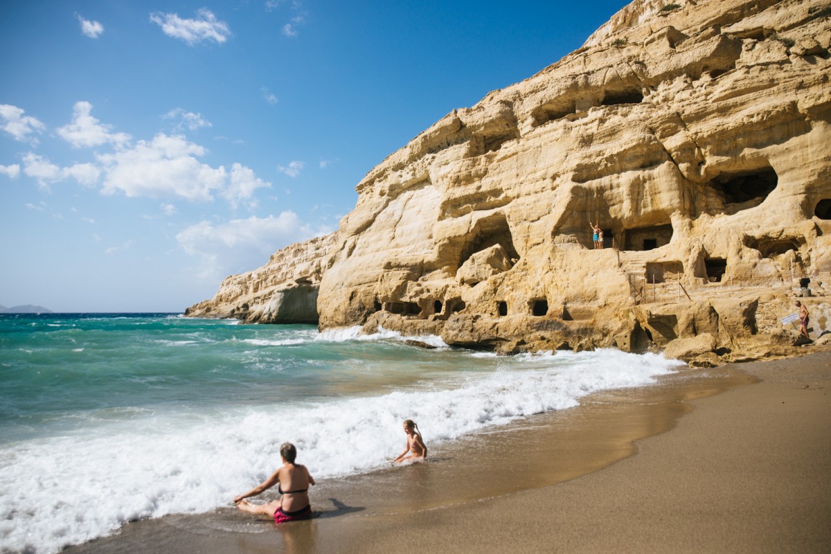 plage en Crète